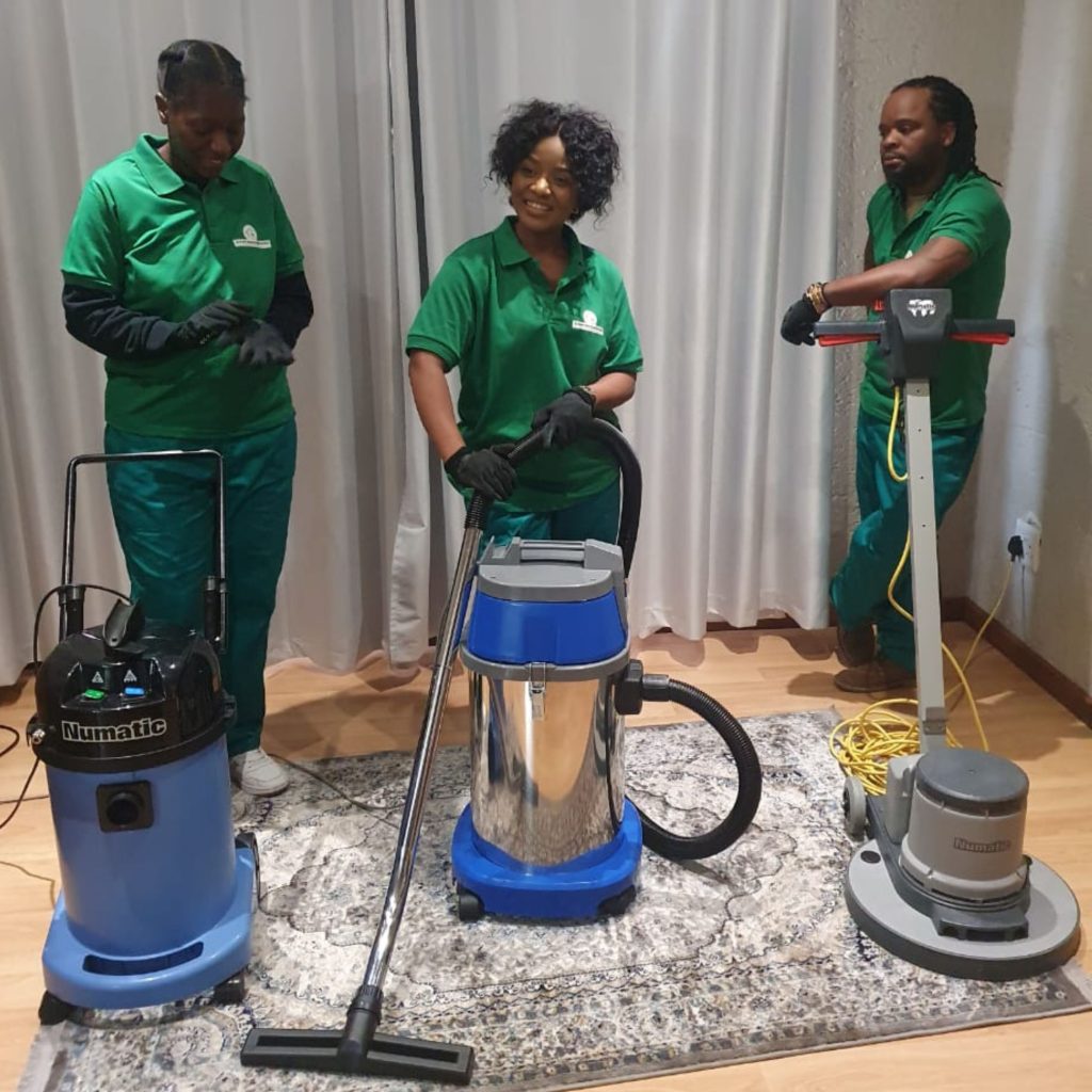 Cleaning Services team At work