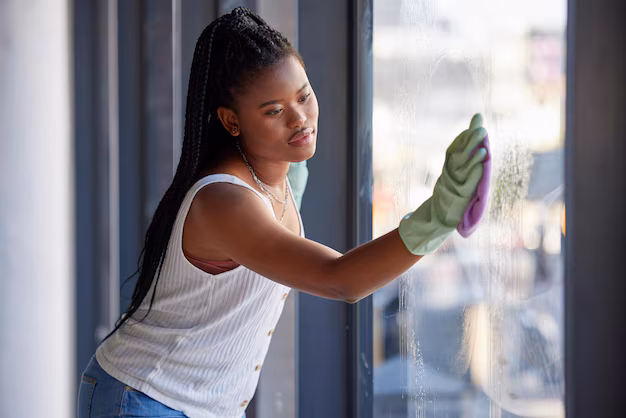 housework-hygiene-black-woman-cleaning-window-